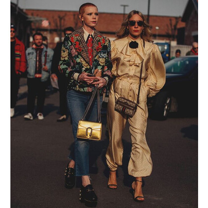 Bellissimo! Лучшие образы street-style на Неделе моды в Милане