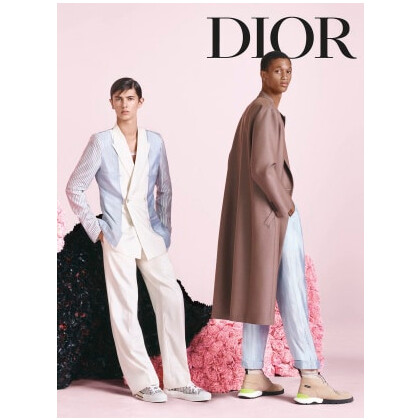 Ким Джонс снял «цветочного человечка» в своей первой рекламной кампании Dior Men