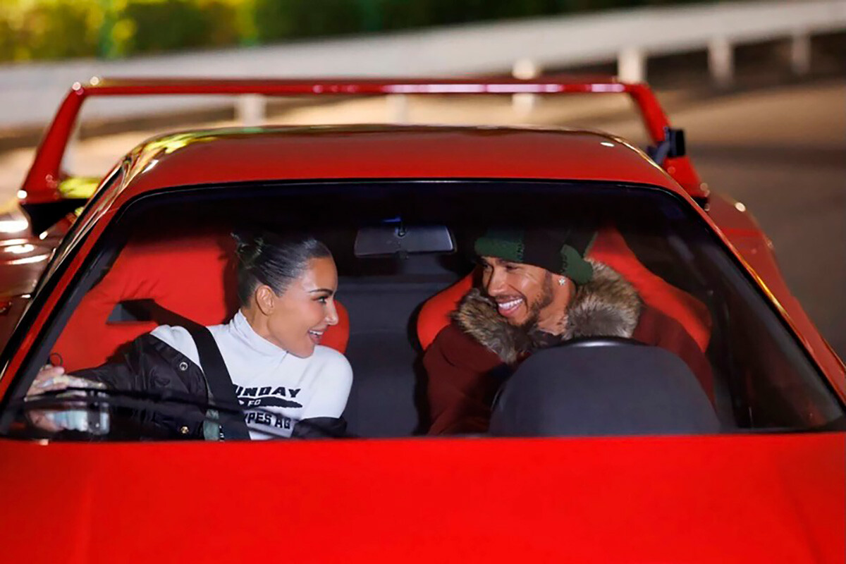 Ким Кардашьян и Льюис Хэмилтон подтвердили свой роман