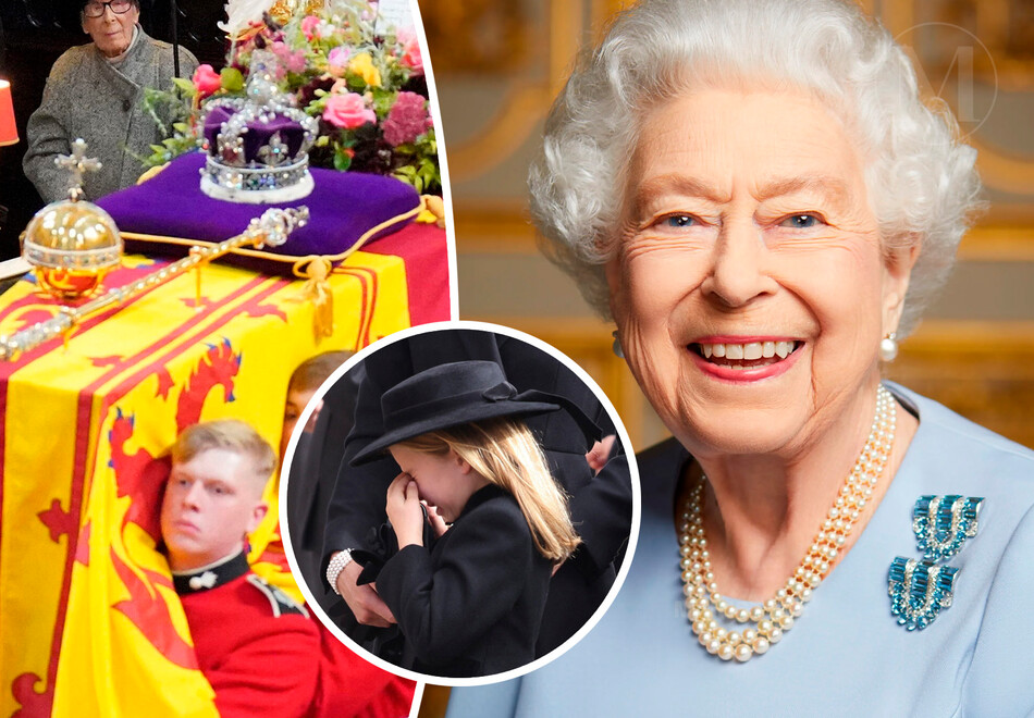 5 самых пронзительных моментов с похорон королевы Елизаветы II