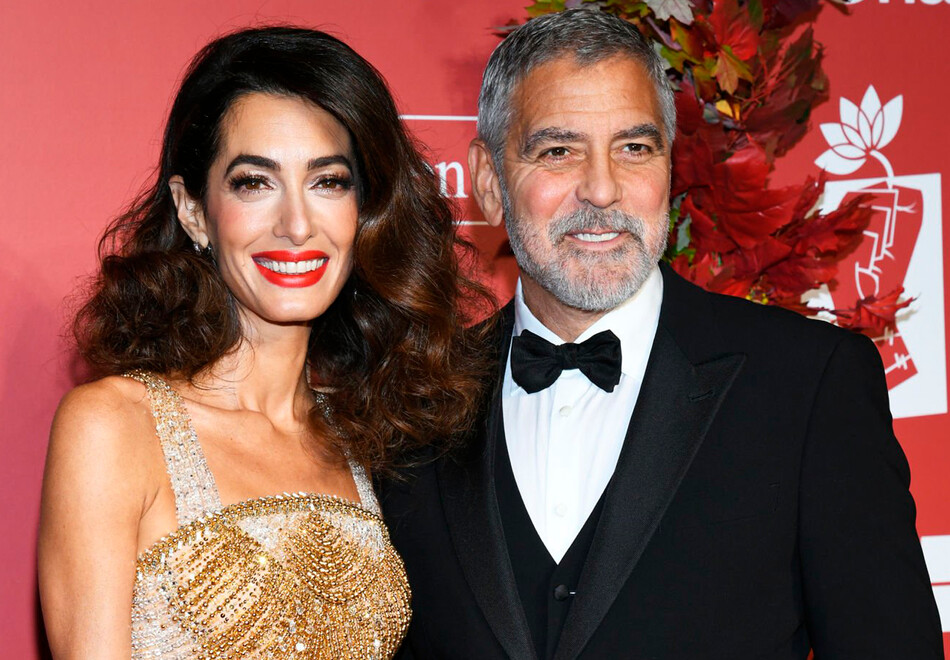 Джордж Клуни поблагодарил свою жену Амаль на церемонии вручения премии Albie Awards