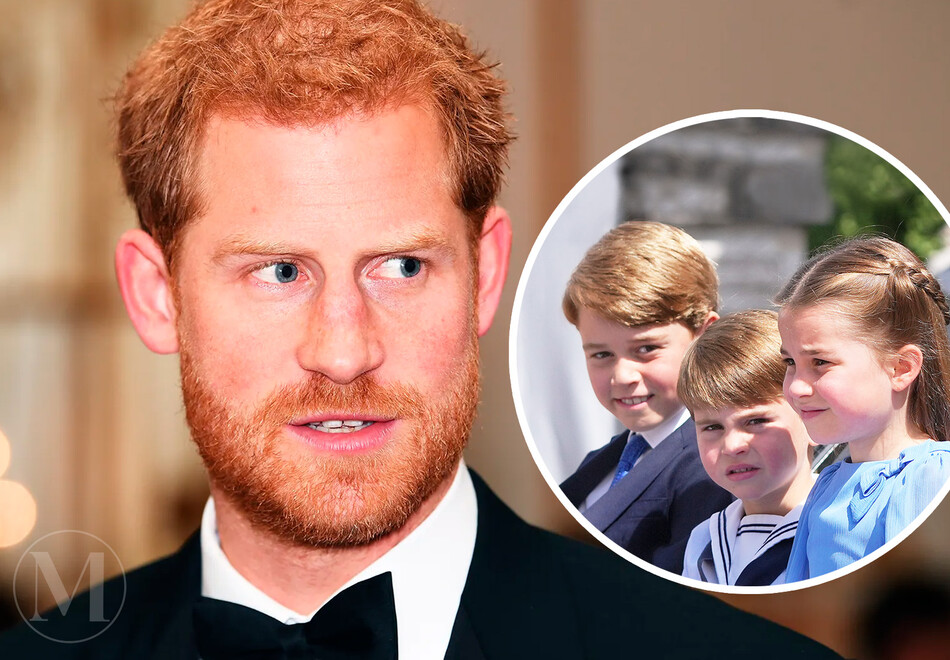 Принц Гарри выразил беспокойство по поводу детей принца Уильяма и Кейт Миддлтон