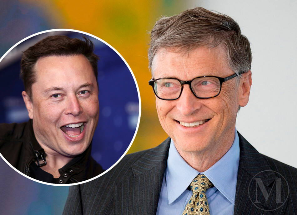 Билл Гейтс и Илон Маск криптовалюта