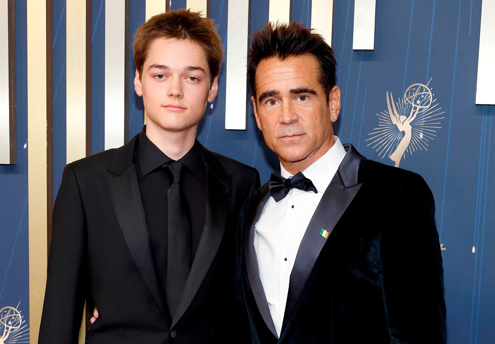 Колин Фаррелл вышел на красную дорожку &laquo;Эмми&raquo; с 15-летним сыном Генри