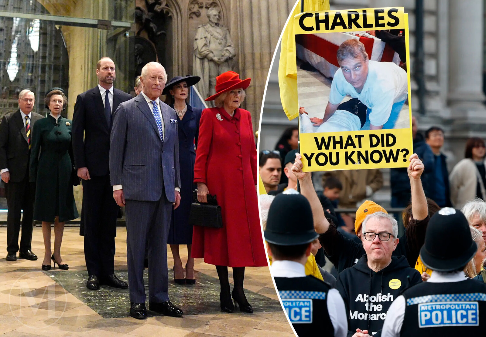 Карла III, Уильяма и Кейт освистали на службе Дня Содружества 2026