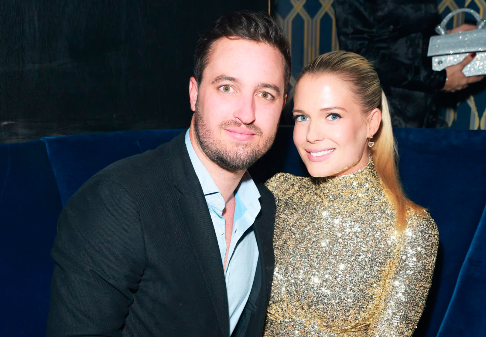 Ченнинг Миллер и леди Элиза Спенсер на вечеринке Tatler Little Black Book Party