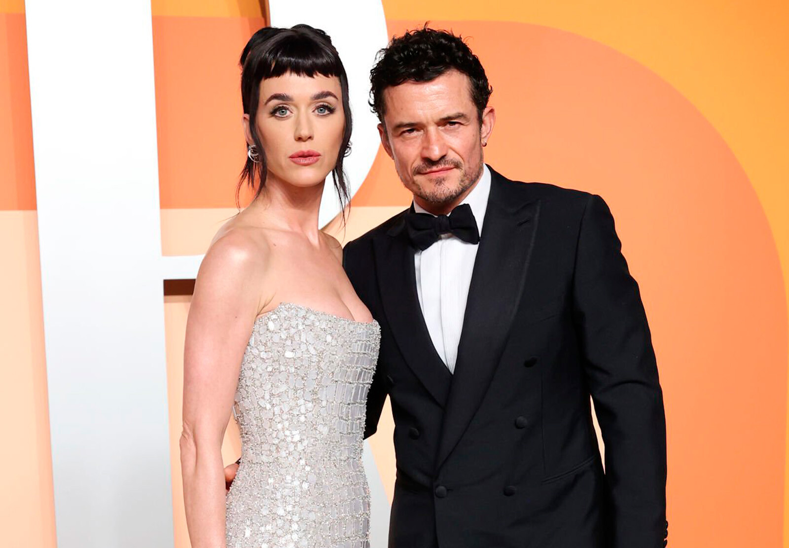 Кэти Перри и Орландо Блум посещают вечеринку Vanity Fair Oscar, 2025