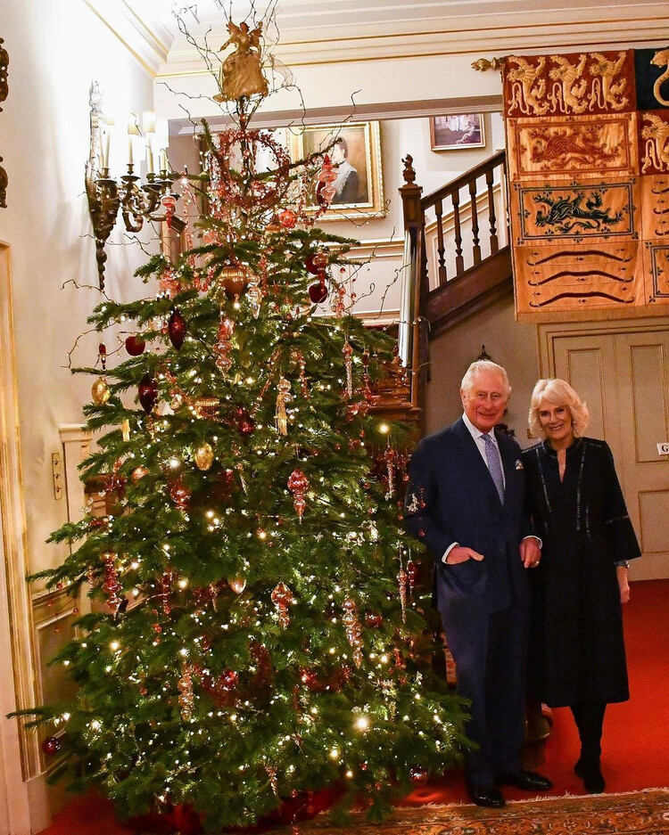 Принц Чарльз и Камилла Паркер-Боулз опубликовали рождественское фото с напутствием