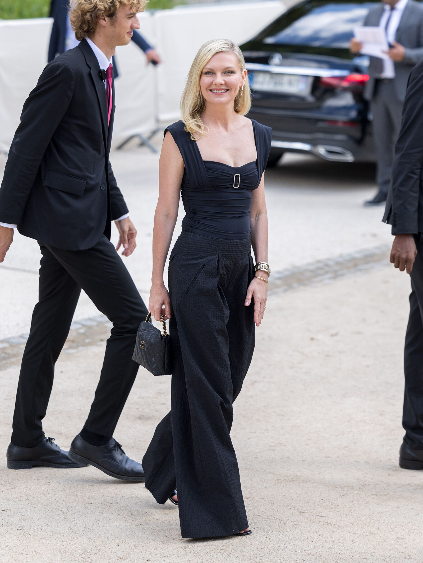 Кирстен Данст на показе Chanel Couture