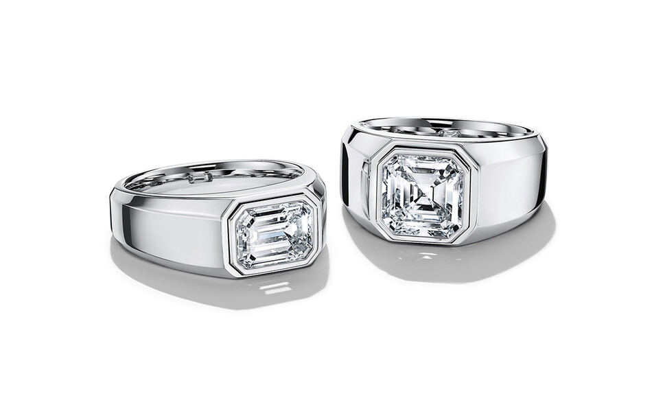 Tiffany мужские обручальные кольца с бриллиантами
