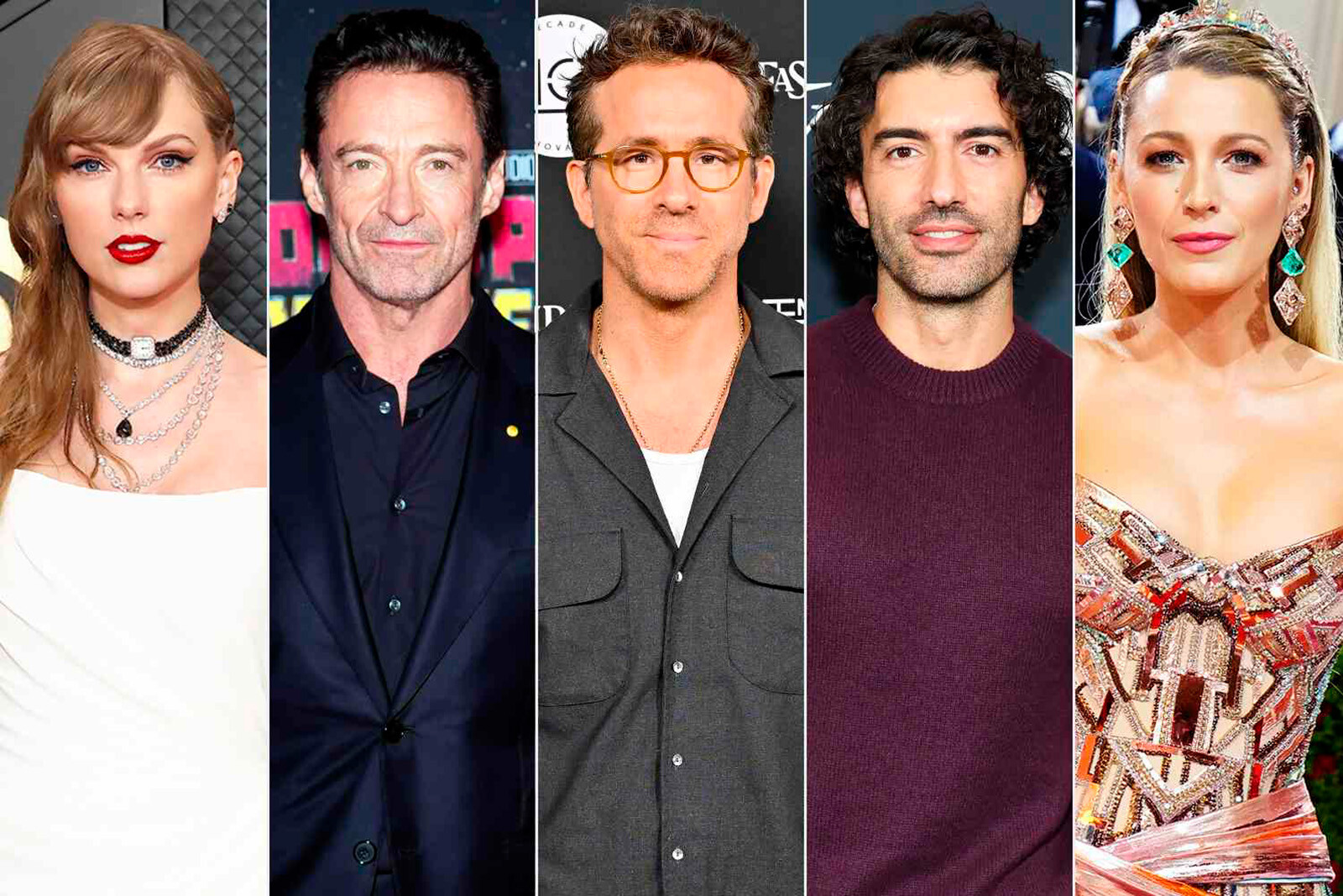 Тейлор Свифт и Хью Джекман стали свидетелями того, как Райан Рейнольдс отчитал Джастина Бальдони