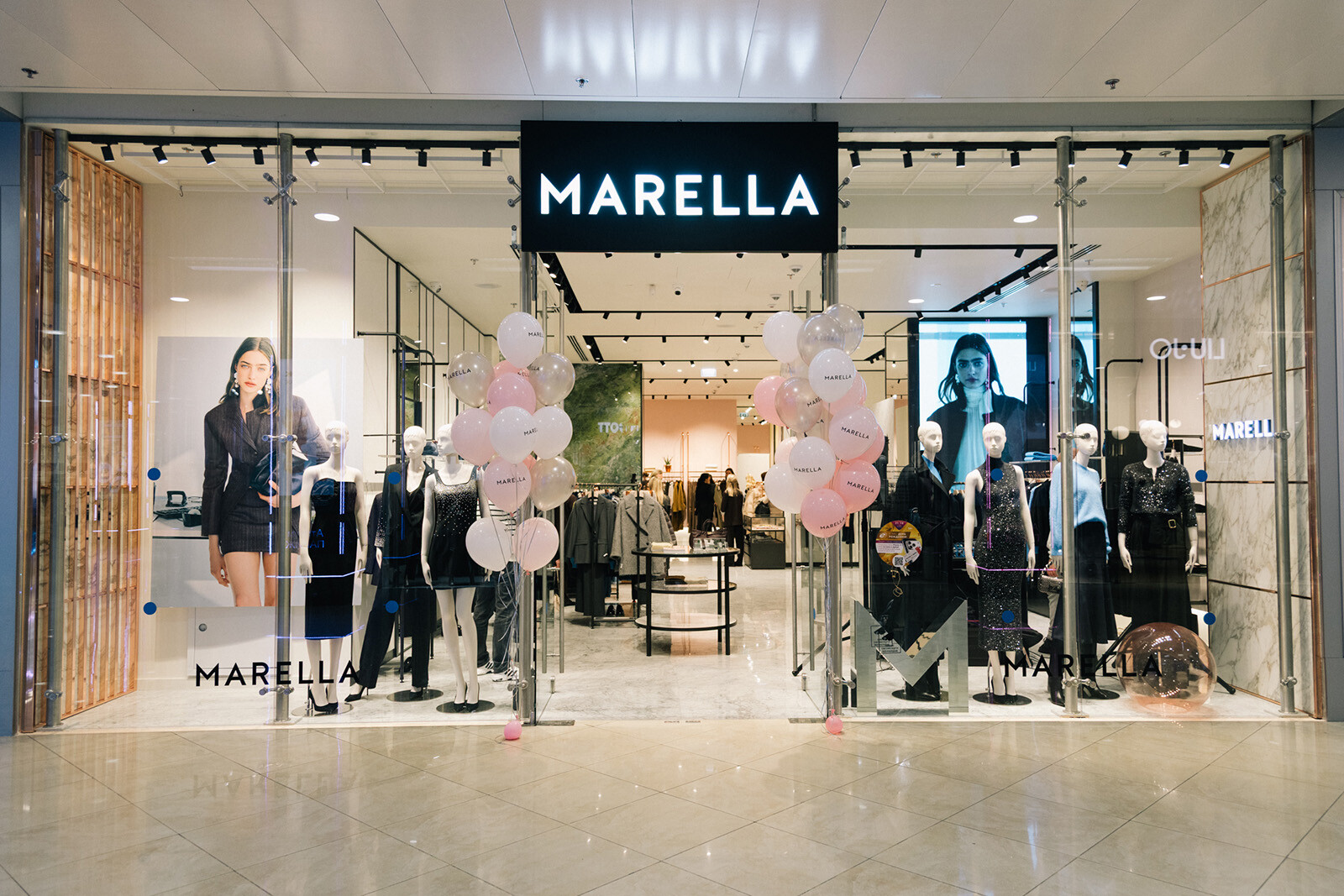 Marella представили обновлённый бутик и коллекцию в Москве