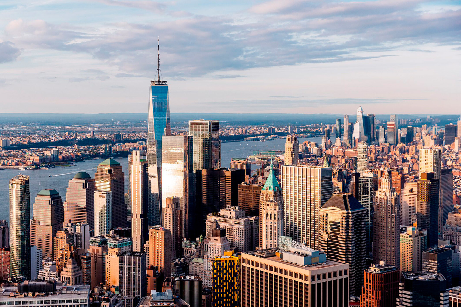 Нью-Йорк тонет из-за веса множества небоскрёбов
