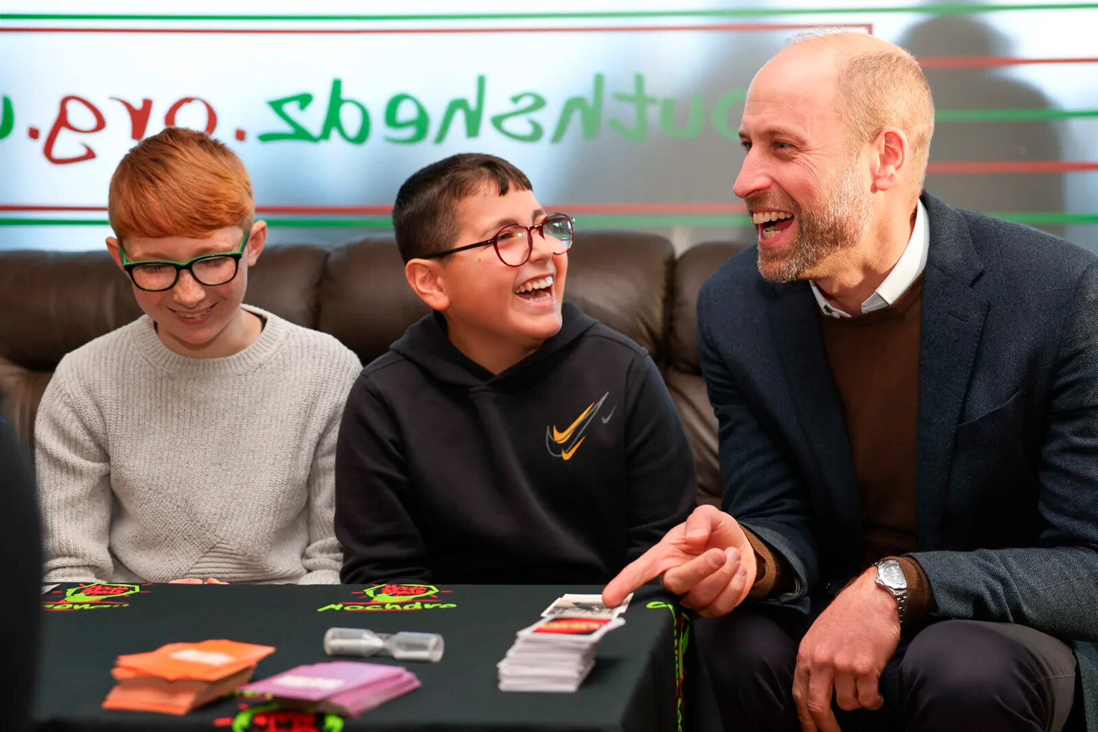 Принц Уильям в Youth Shedz в Уэльсе 25 ноября 2025 года