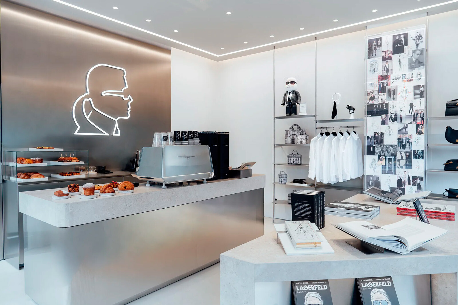 Karl Lagerfeld открыл первое фирменное кафе в Амстердаме