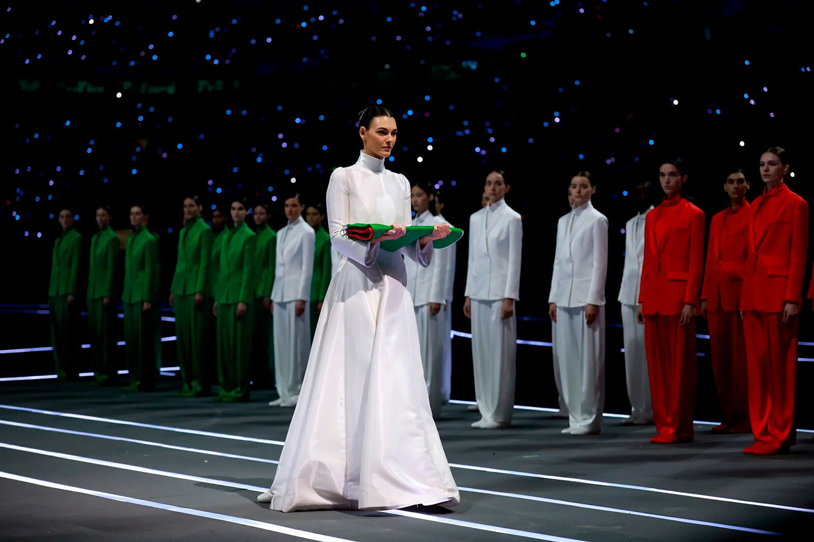 Виттория Черетти на церемонии открытия Зимних Олимпийских игр 2026 года в Милане