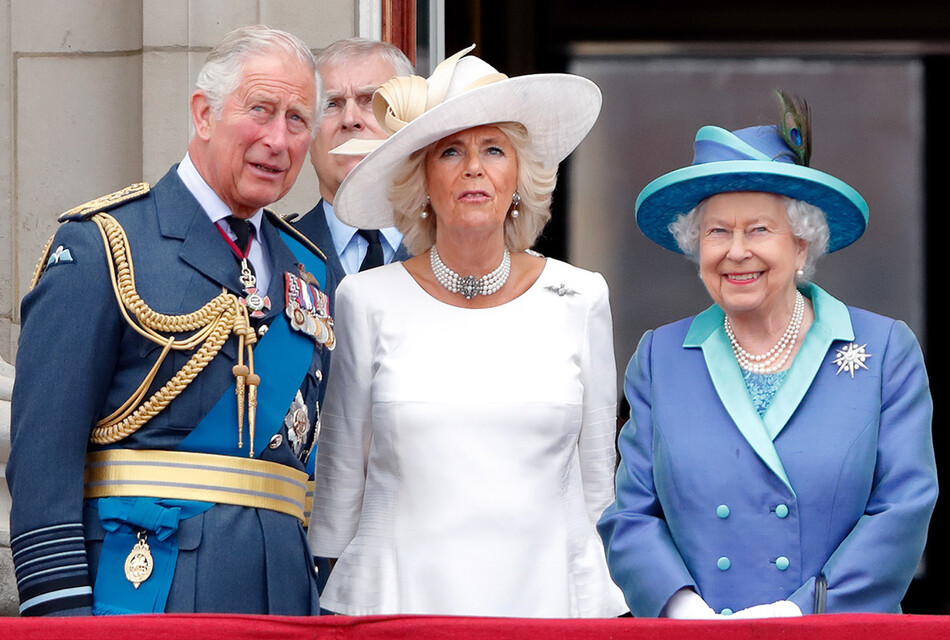 Принц Чарльз, Камилла Паркер-Боулз и Елизавета II, 2018
