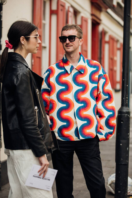 London Fashion Week Street-style menswear 2020