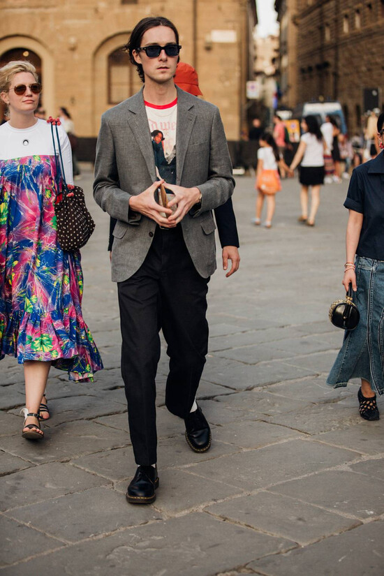Street&ndash;style главной выставки мужской моды Pitti Uomo