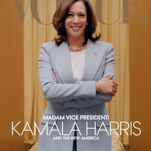 Камала Харрис украсила собой февральскую обложку журнала Vogue
