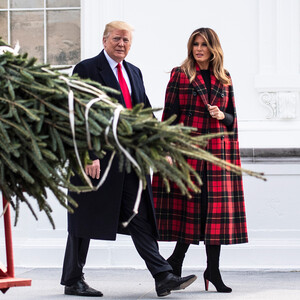 Как Мелания Трамп украсила Белый дом к Рождеству