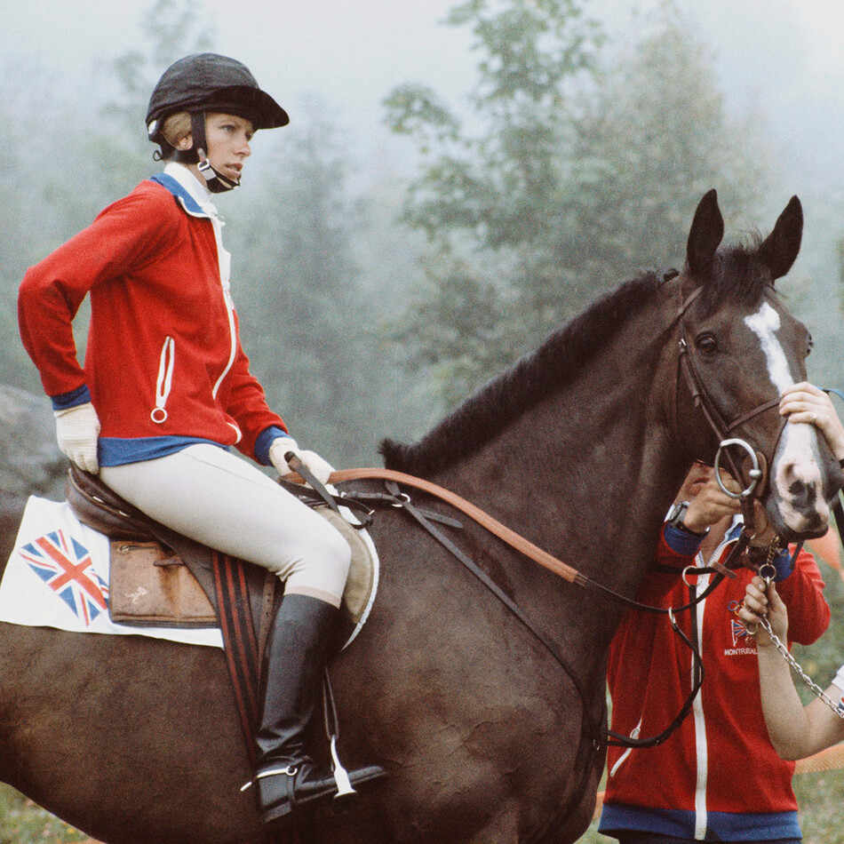 Принцесса Анна на Олимпийских играх в Монреале, 1976, Канада