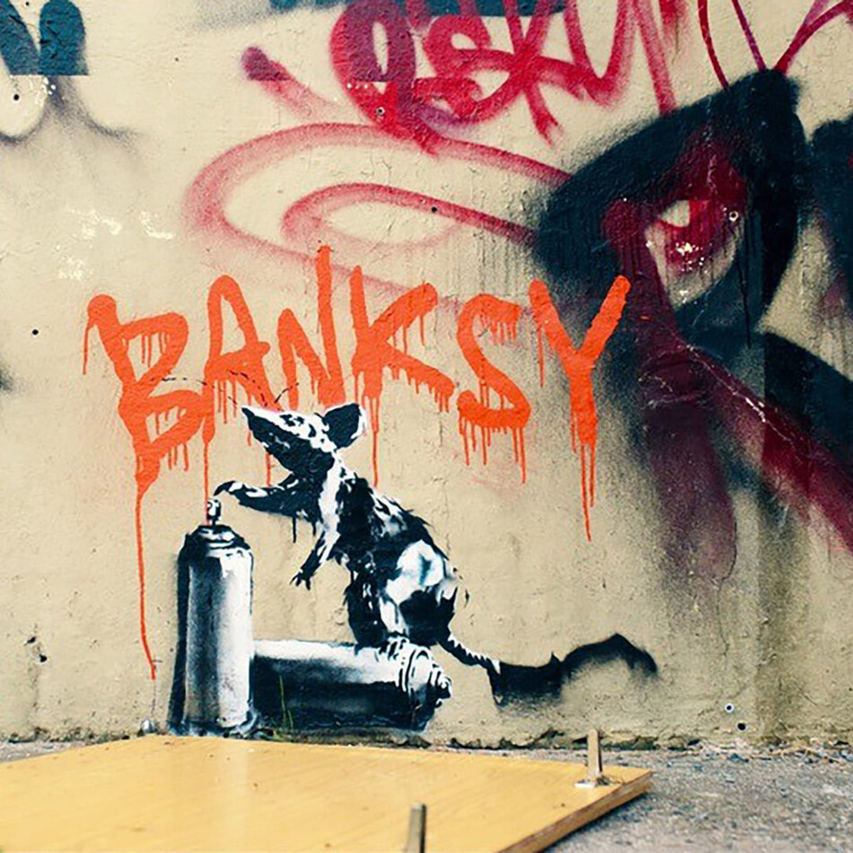 Граффити Бэнкси &laquo;Крыса&raquo;, 2021