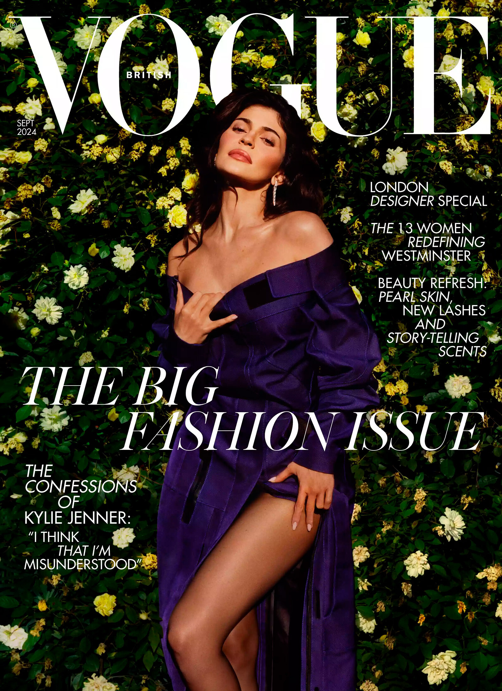 Кайли Дженнер на обложке&nbsp;британского Vogue