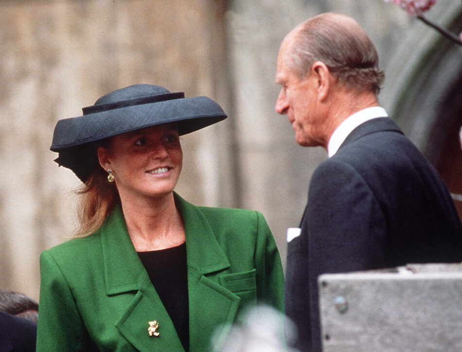 Сара Фергюсон и принц Филипп, 1985
