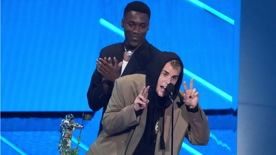 Джастин Бибер на премии VMA - MTV Video Music Awards 2021