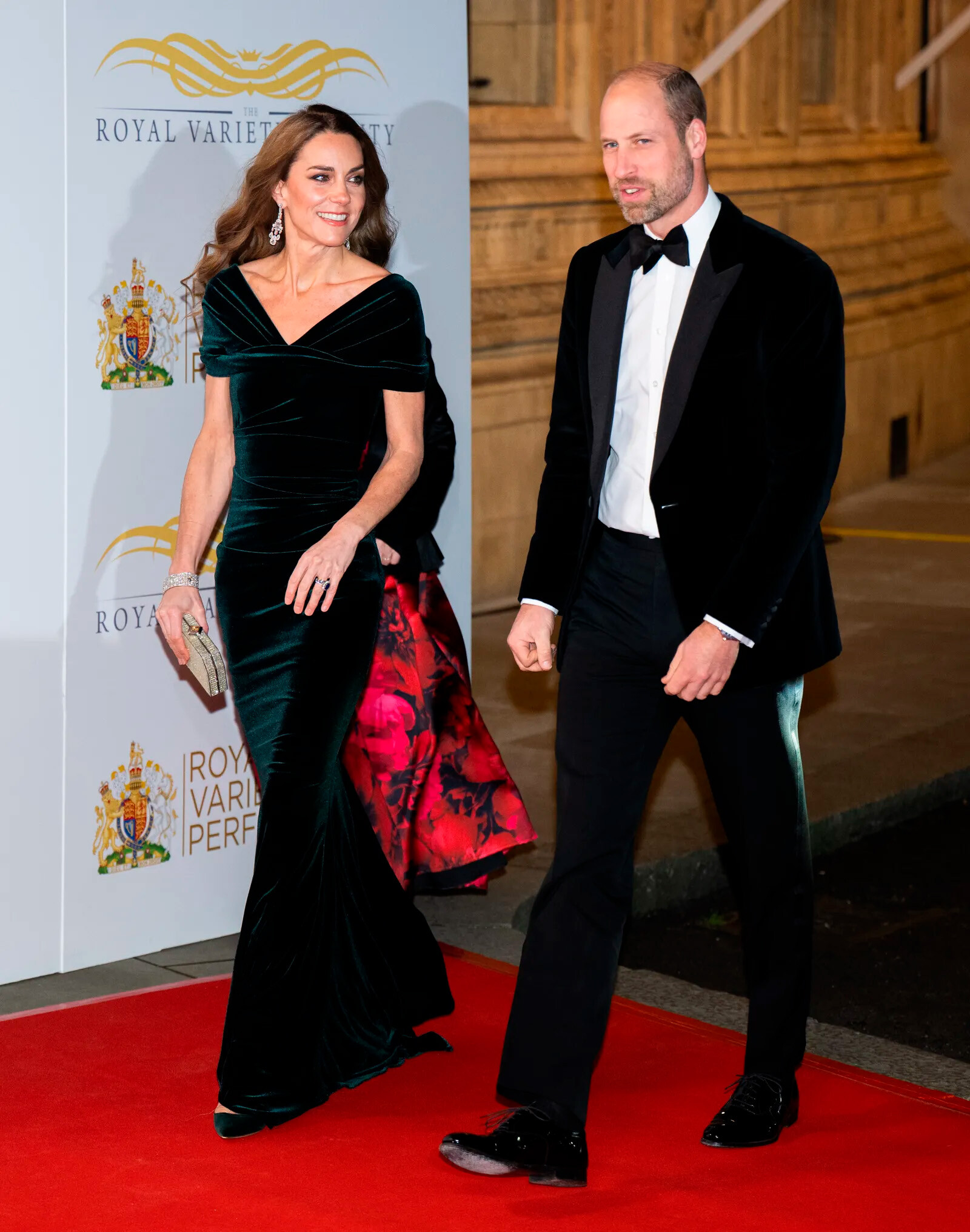 Кейт Миддлтон и принц Уильям на мероприятии Национальной федерации женских институтов в годовщину смерти королевы Елизаветы II, 2025&nbsp;