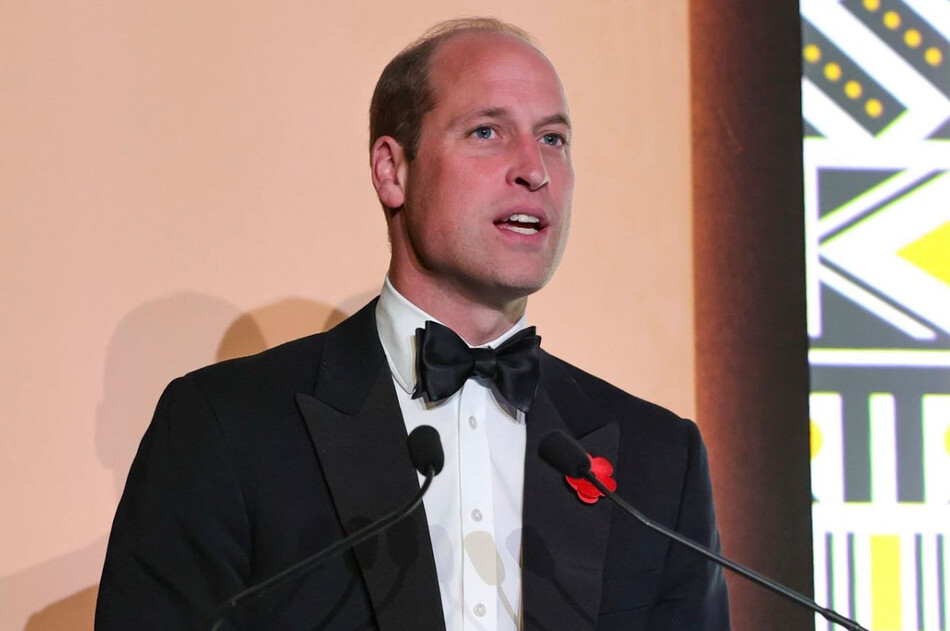 Принц Уильям впервые посетил премию Tusk Awards в новом статусе
