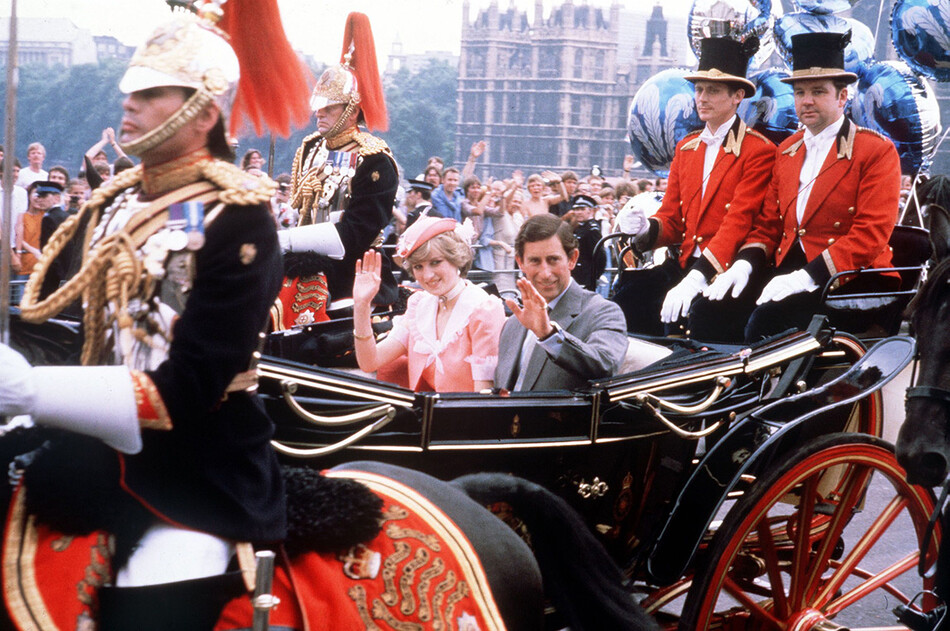 Принцесса Диана и принц Чарльз, 1983 г.