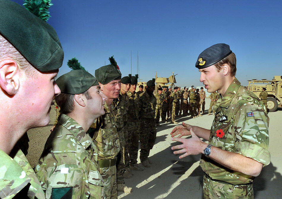 Принц Уильям в Афганистане 