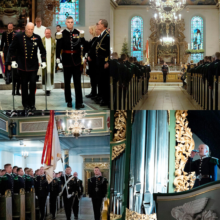 Король Харальда V на церковной службе в соборе Осло 13 декабря 2022 года, Норвегия&nbsp;