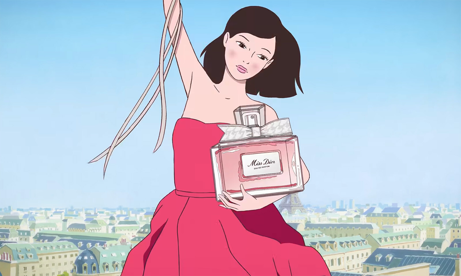 Dior Beauty создали аниме-фильм в честь аромата Miss Dior