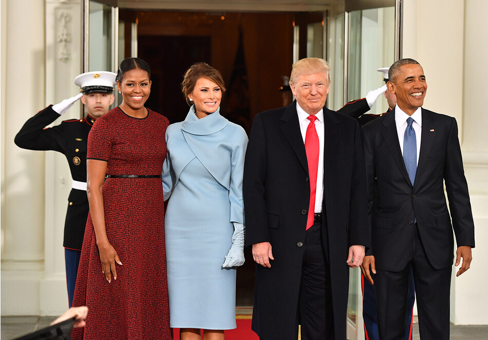 Мишель Обама и Мелания Трамп взаимоотношения бывших первых леди