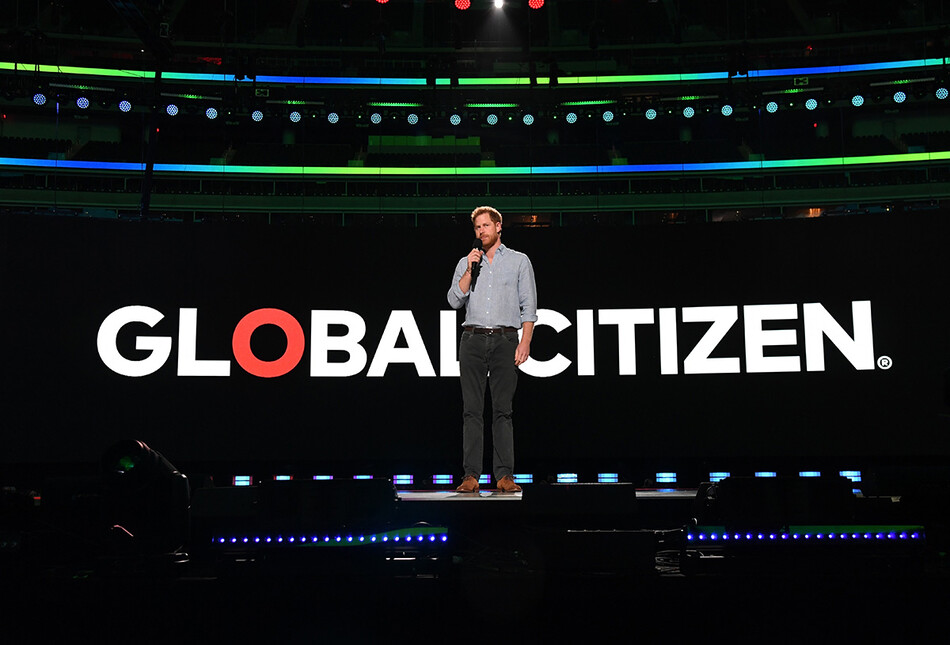 Принц Гарри Global Citizen Live 