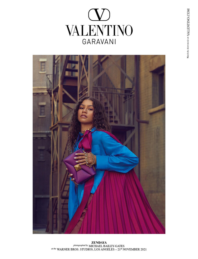 Зендая стала лицом новой весенней кампании Valentino