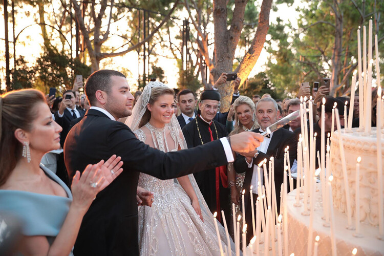Свадьба, на которой у невесты было сразу два платья Elie Saab