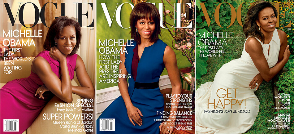 Мишель Обама на обложке Vogue