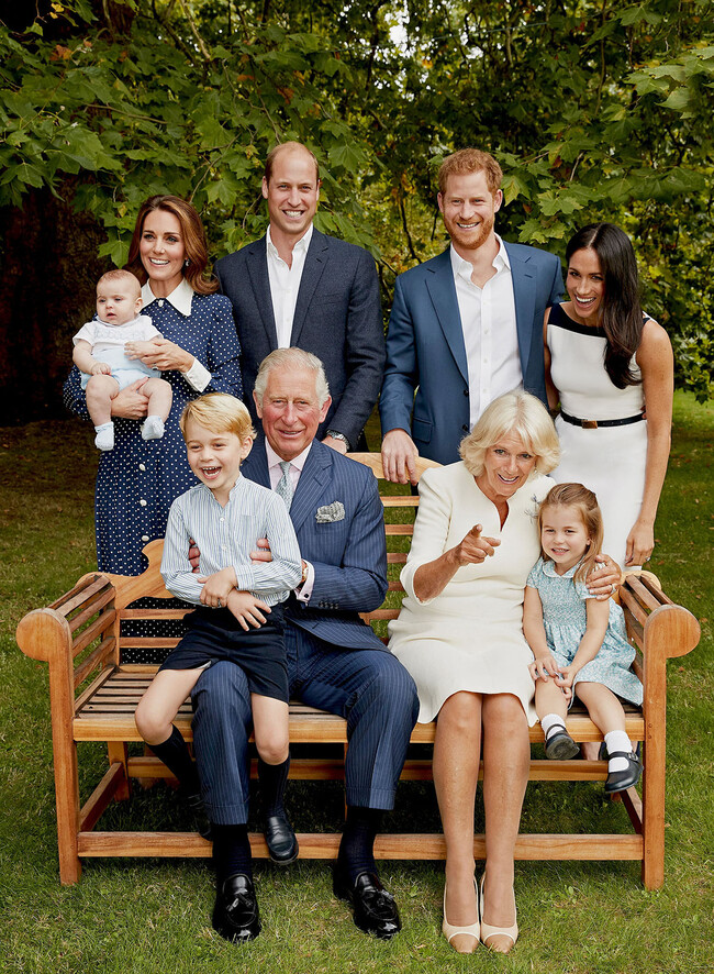 Семейное фото принца Чарльза 