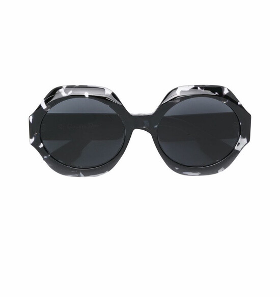 Dior Eyewear Черно-белые солнцезащитные очки