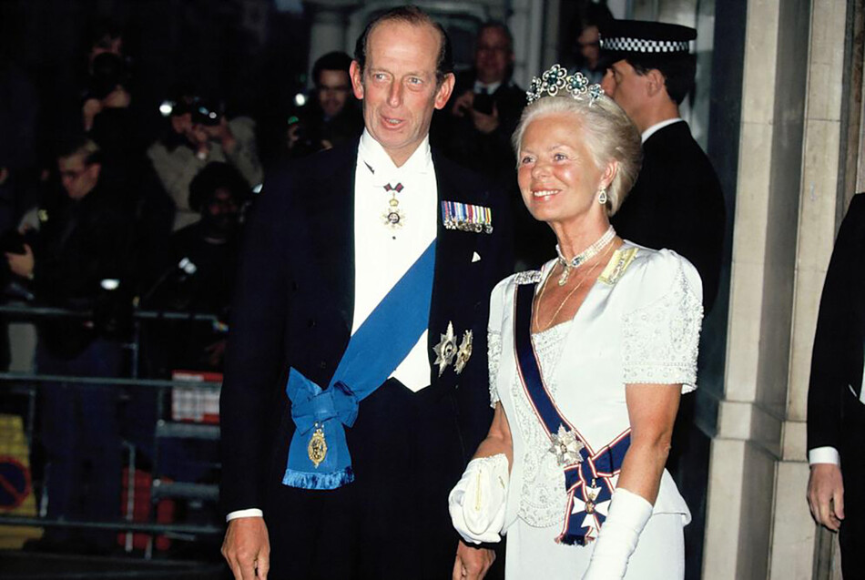 Герцог Кентский с женой Кэтрин, герцогиней Кентской