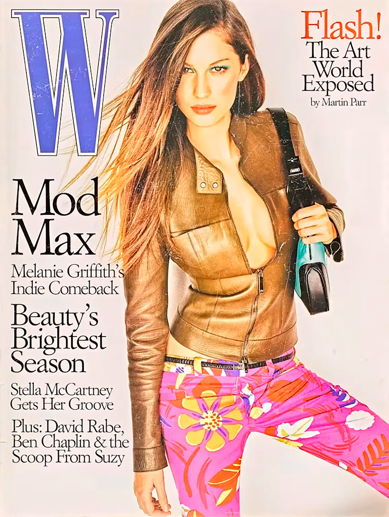 W Magazine с Жизель Бюндхен 1999 год