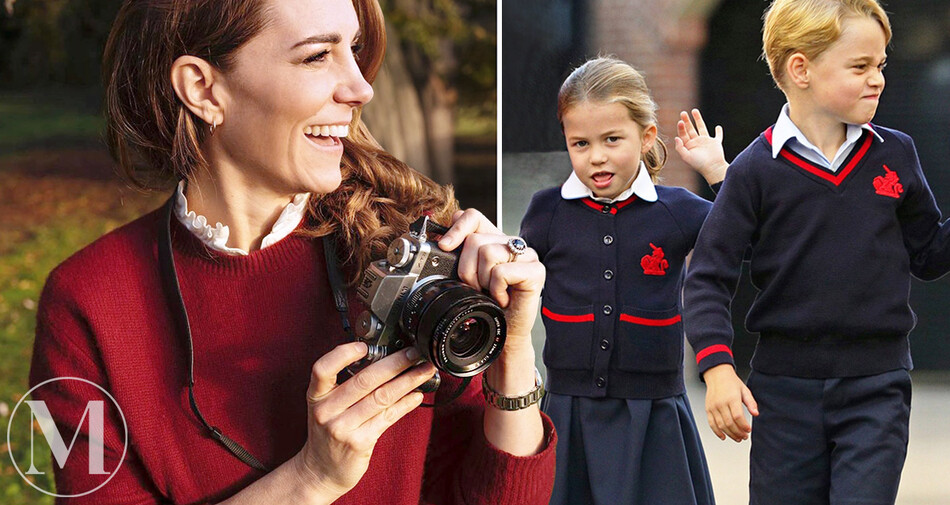 Проблемы герцогини-фотографа: Джордж и Шарлотта не любят позировать для снимков Кейт Миддлтон
