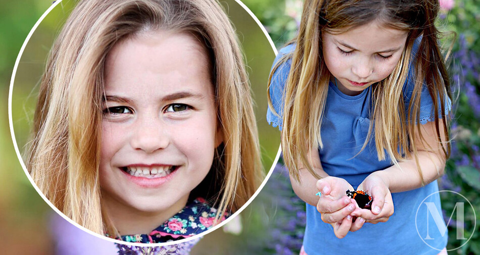 Кейт Миддлтон поделилась очаровательным новым фото принцессы Шарлотты с бабочкой