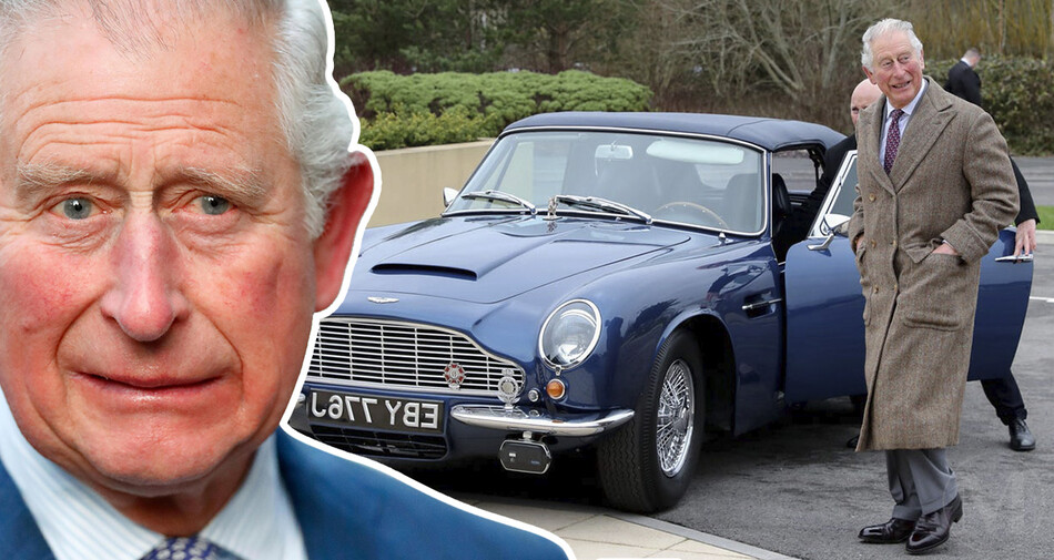 Принц Чарльз говорит, что его автомобиль Aston Martin, подаренный ему королевой Елизаветой II на 21 день рождения, работает на вине и сыре