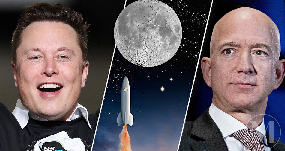 SpaceX наносит удар Blue Origin: суд США поставил точку в жалобе Безоса отдав освоение Луны Илону Маску