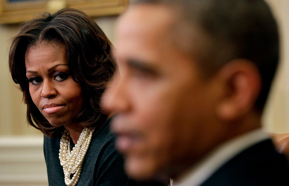 Мишель Обама говорит, что &laquo;не могла выносить&raquo; мужа Барака Обаму на протяжении десяти лет их брака